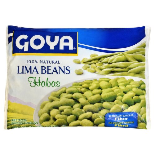 Goya Frozen Lima Beans 16 oz package
