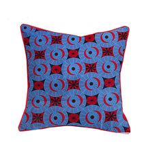 Load image into Gallery viewer, African style batik cloth pillow