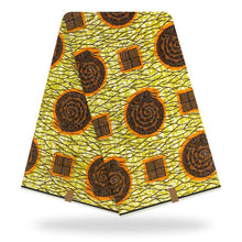 Load image into Gallery viewer, African batik cotton wax cloth