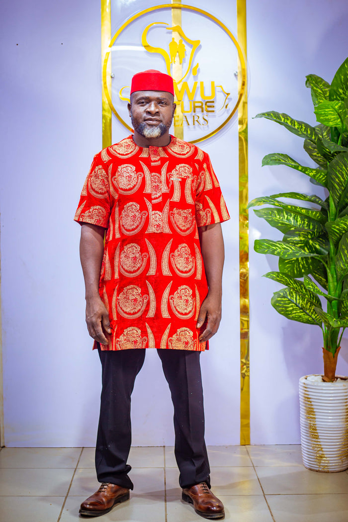 African Luxury Traditional Wears for Royalty Igbo Men