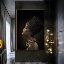 Load image into Gallery viewer, African Canvas Wall Art Poster