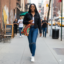 Load image into Gallery viewer, Afrobeats Tote bag