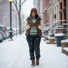 Load image into Gallery viewer, Igbo Woman straight bottom knitted sweater