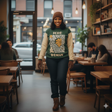 Igbo Woman straight bottom knitted sweater