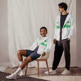 Nigeria Print Unisex zip hoodie