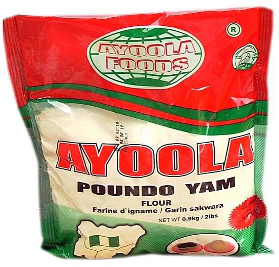 Ayoola Poundo Yam Flour 2 lb
