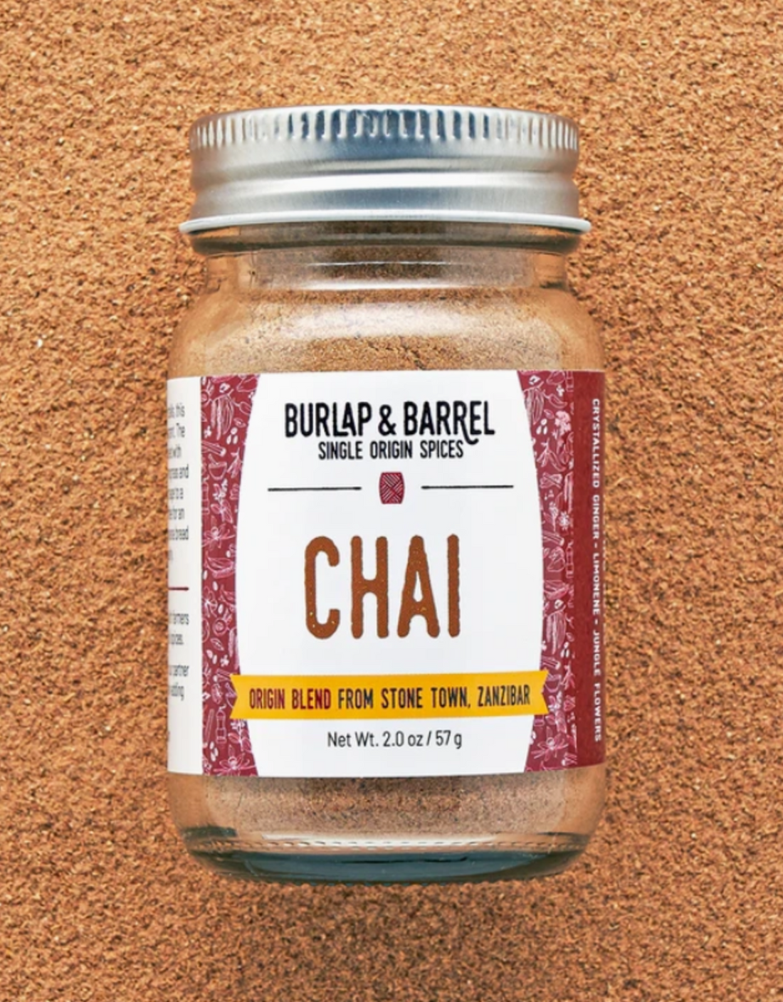 Burlap and Barrel Zanzibar Chai 57g Tanzania