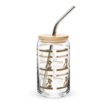 Load image into Gallery viewer, Proudly African Can-shaped glass