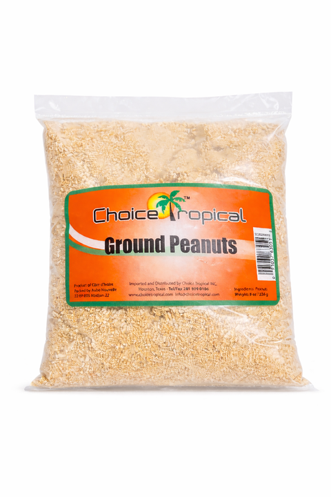Choice Tropical Ground Peanuts 8 oz