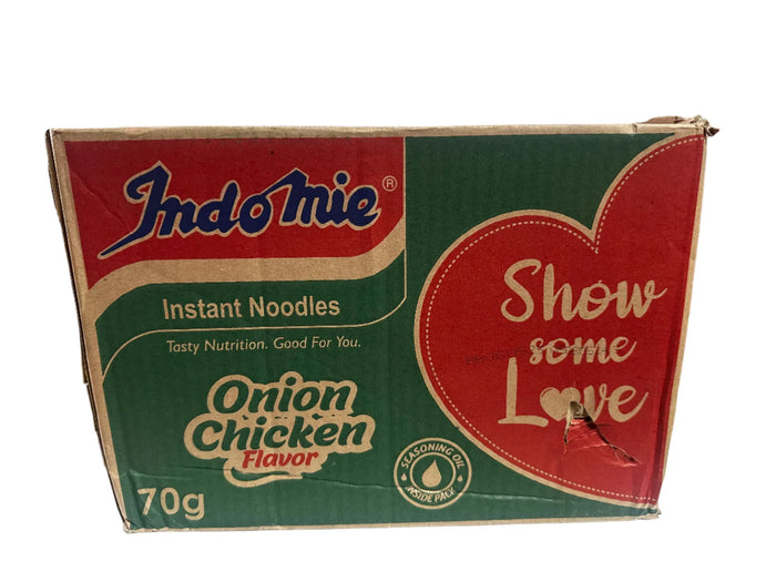 Indomie Onion Chicken Flavor instant noodles box