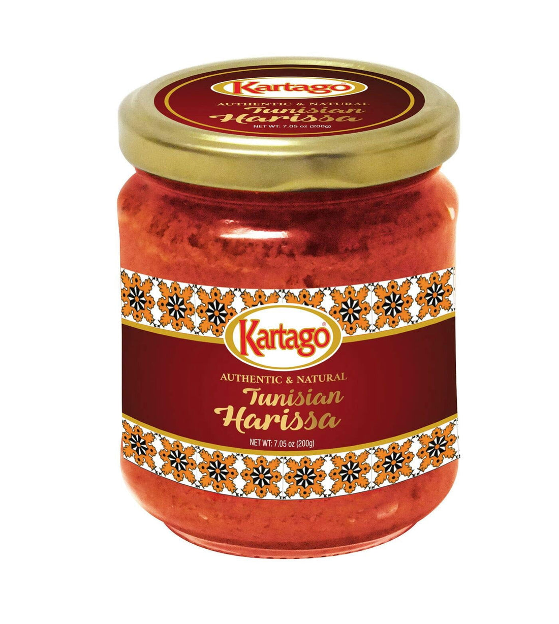 Kartago Tunisian Harissa Hot Chili Spread 7.05 oz