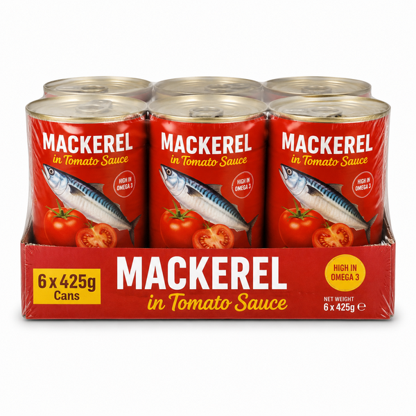 Mackerel Pack - 425g x 6 Cans