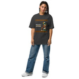 Proudly African Oversized faded t-shirt