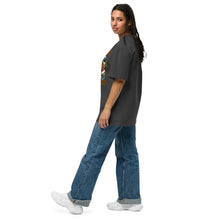 Load image into Gallery viewer, Proudly African Oversized faded t-shirt
