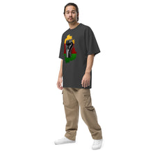Load image into Gallery viewer, Black Life Matters Oversized faded t-shirt