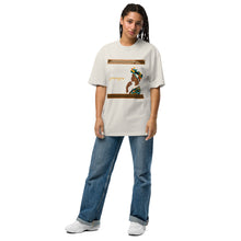 Load image into Gallery viewer, Proudly African Oversized faded t-shirt