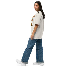 Load image into Gallery viewer, Proudly African Oversized faded t-shirt