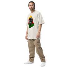 Load image into Gallery viewer, Black Life Matters Oversized faded t-shirt