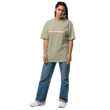Load image into Gallery viewer, Afro beat Oversized faded t-shirt