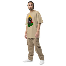 Load image into Gallery viewer, Black Life Matters Oversized faded t-shirt