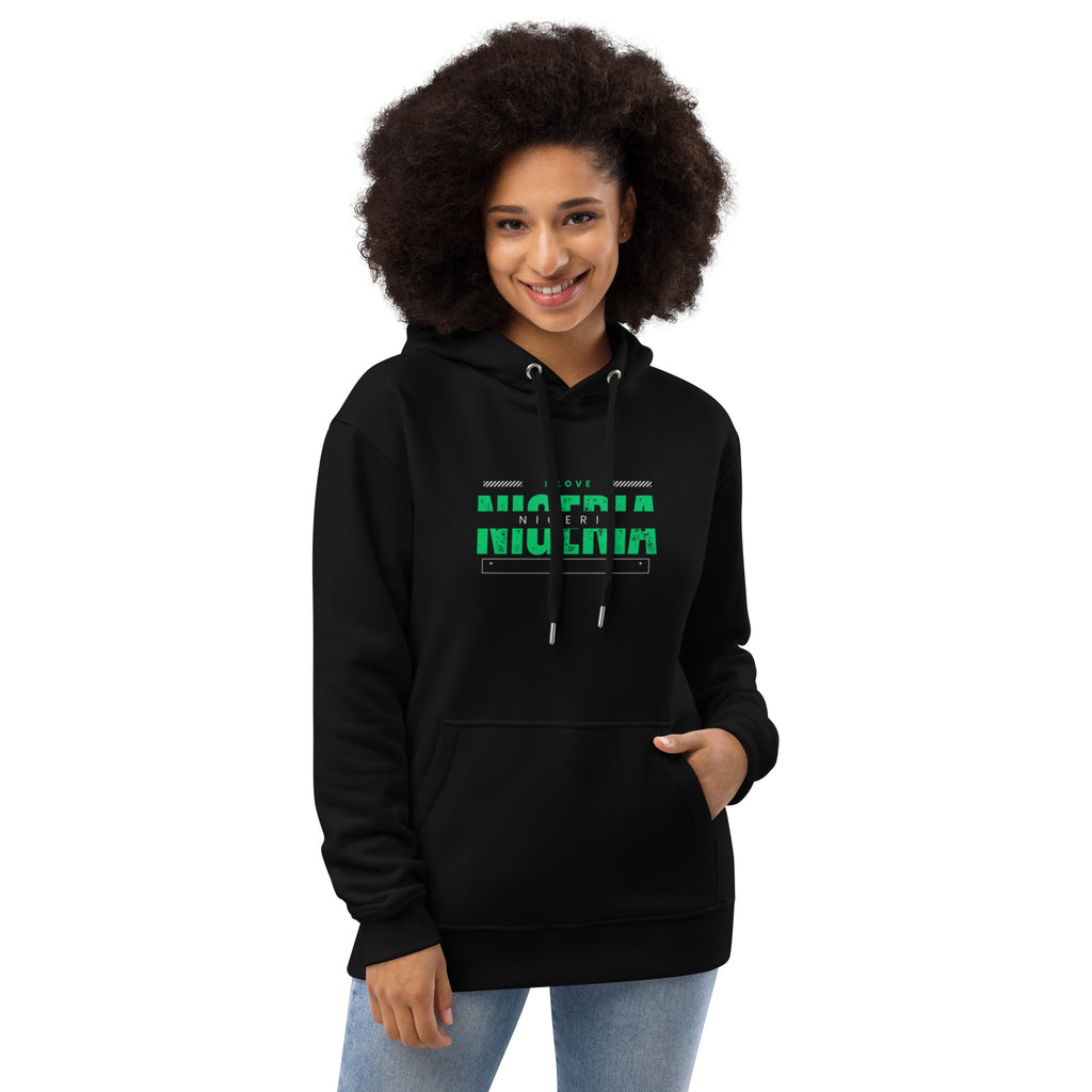 Nigeria Premium eco hoodie