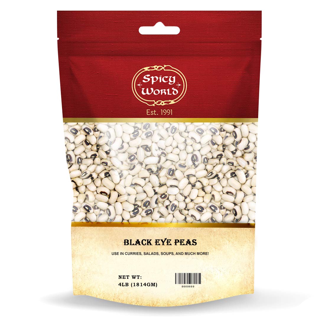 Spicy World Black Eyed Peas / Cowpeas - 4 lb