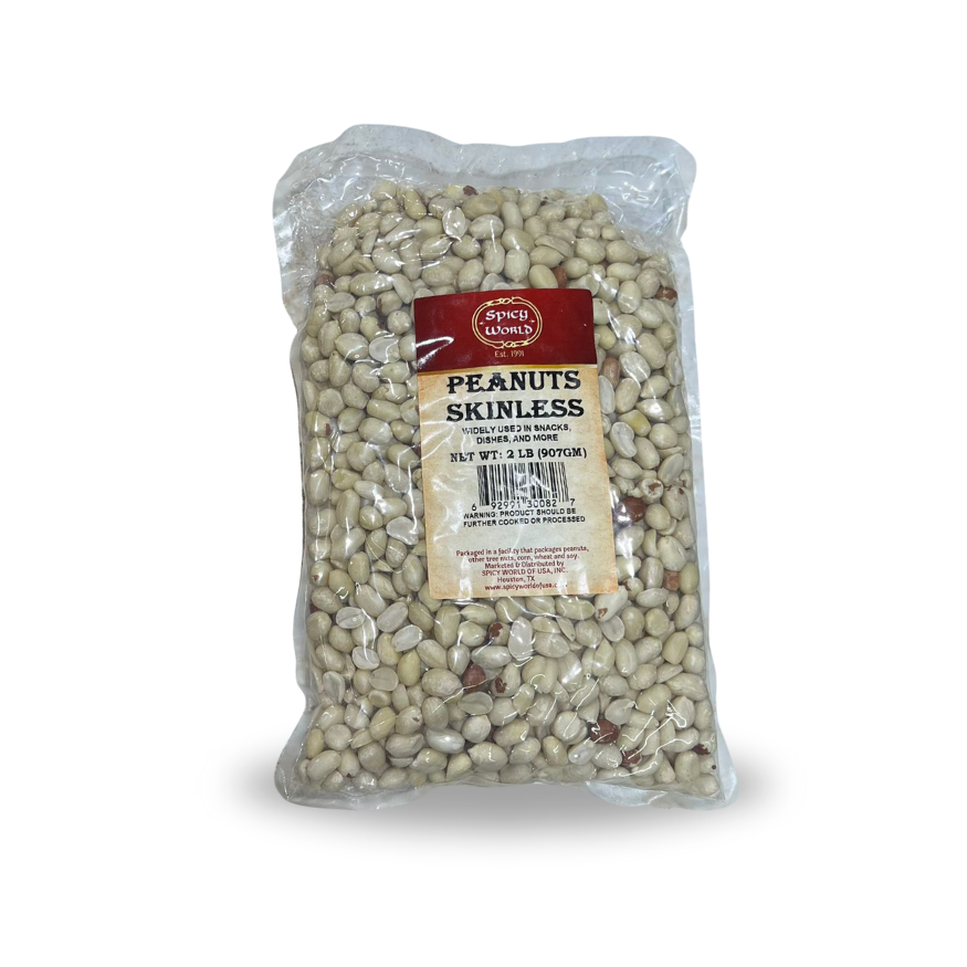 Spicy World Skinless Peanuts 2 lb