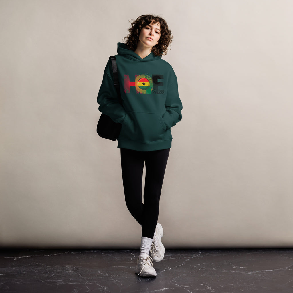 Ghana pride Unisex oversized hoodie