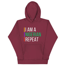 Load image into Gallery viewer, I AM A NIGERIAN Unisex Hoodie