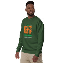 Load image into Gallery viewer, Never Give Up Stay Strong Unisex Premium Sweatshirt