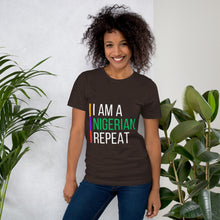 Load image into Gallery viewer, I AM A NIGERIAN Unisex t-shirt