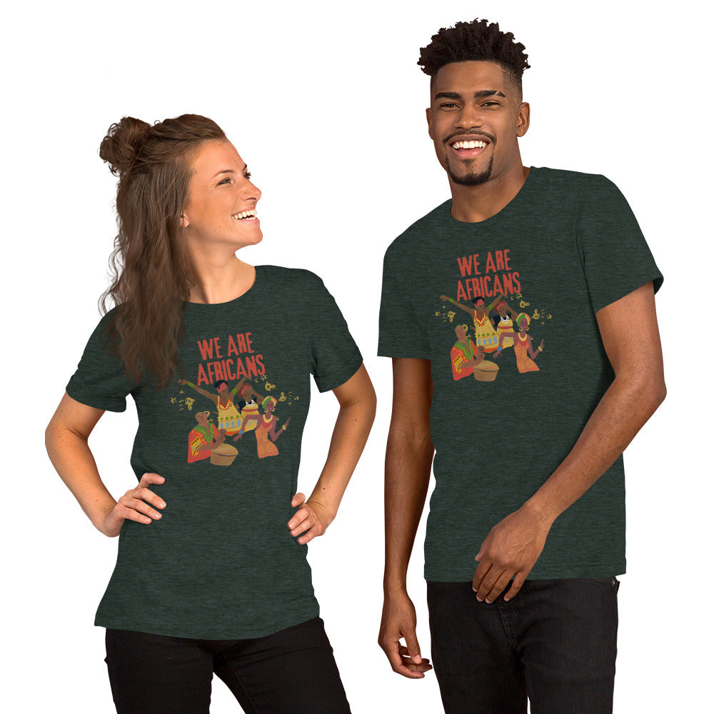 We Are Africans Unisex t-shirt