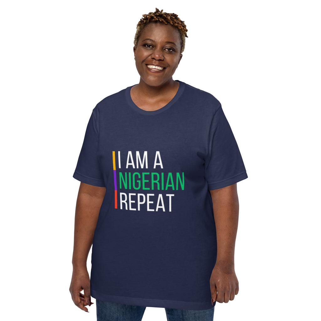 I AM A NIGERIAN Unisex t-shirt
