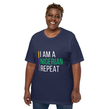 Load image into Gallery viewer, I AM A NIGERIAN Unisex t-shirt