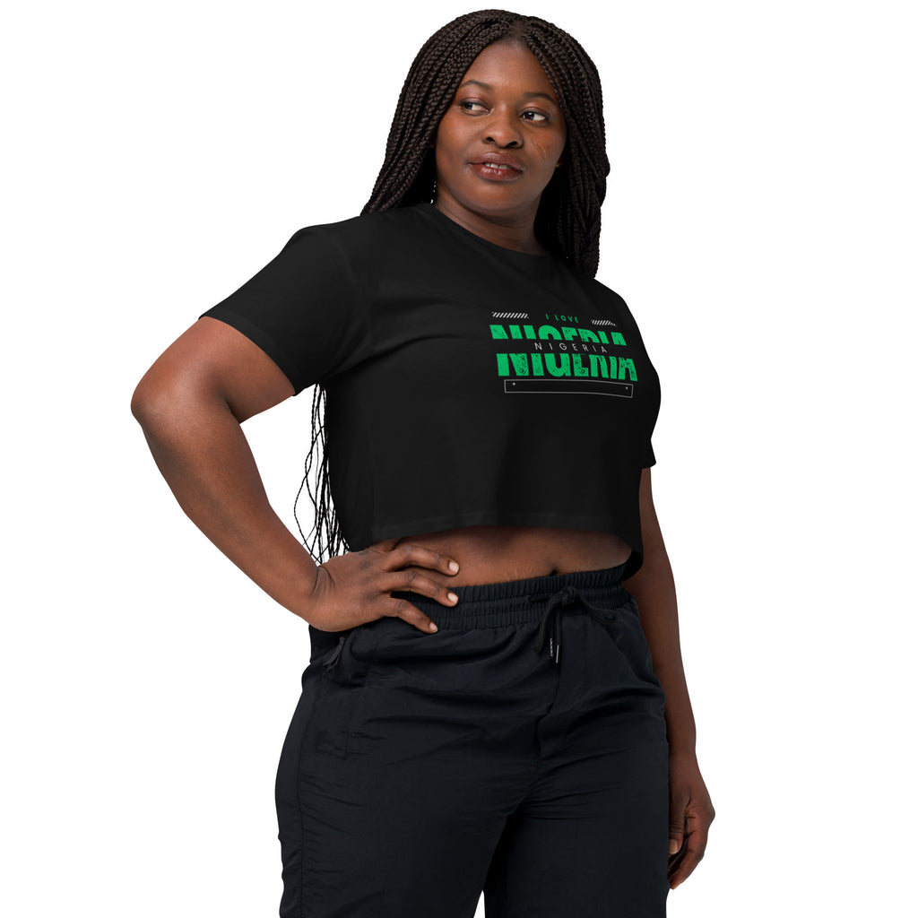 Nigeria Print Women’s crop top