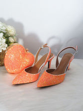 Load image into Gallery viewer, Adire Wedding Pumps and bag