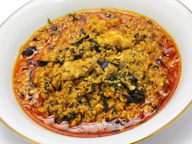 How To Make Nigerian Egusi Soup with Spinach