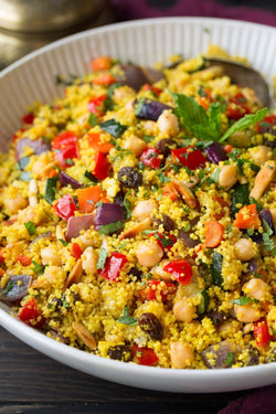 How to Make Moroccan Couscous Salad