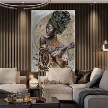 Load image into Gallery viewer, African Canvas Painting