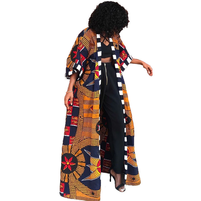 Ethnic Trench Coat