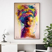 Load image into Gallery viewer, Minimalist African Woman Poster