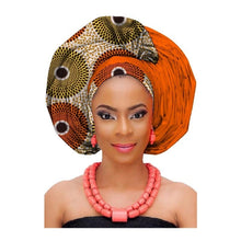 Load image into Gallery viewer, African printed cotton turban