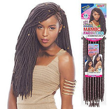 Load image into Gallery viewer, African solid braided chemical fiber wig