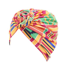 Load image into Gallery viewer, African Pattern Knot Headwrap