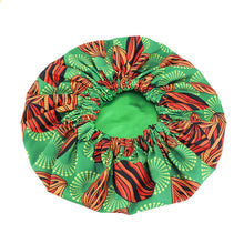 Load image into Gallery viewer, 3pc Pattern Satin Linned Bonnet
