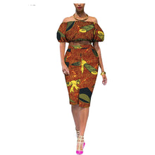 Load image into Gallery viewer, Two-piece African Dress