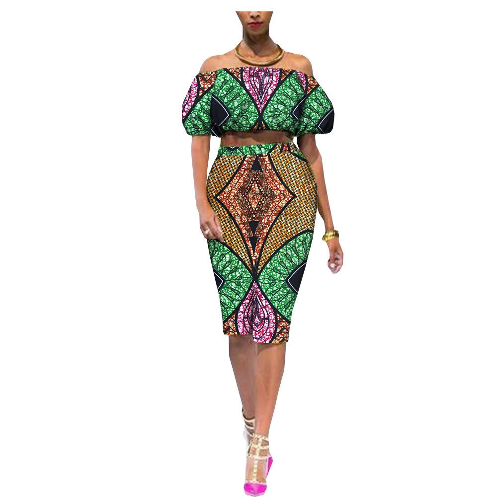 Two-piece African Dress