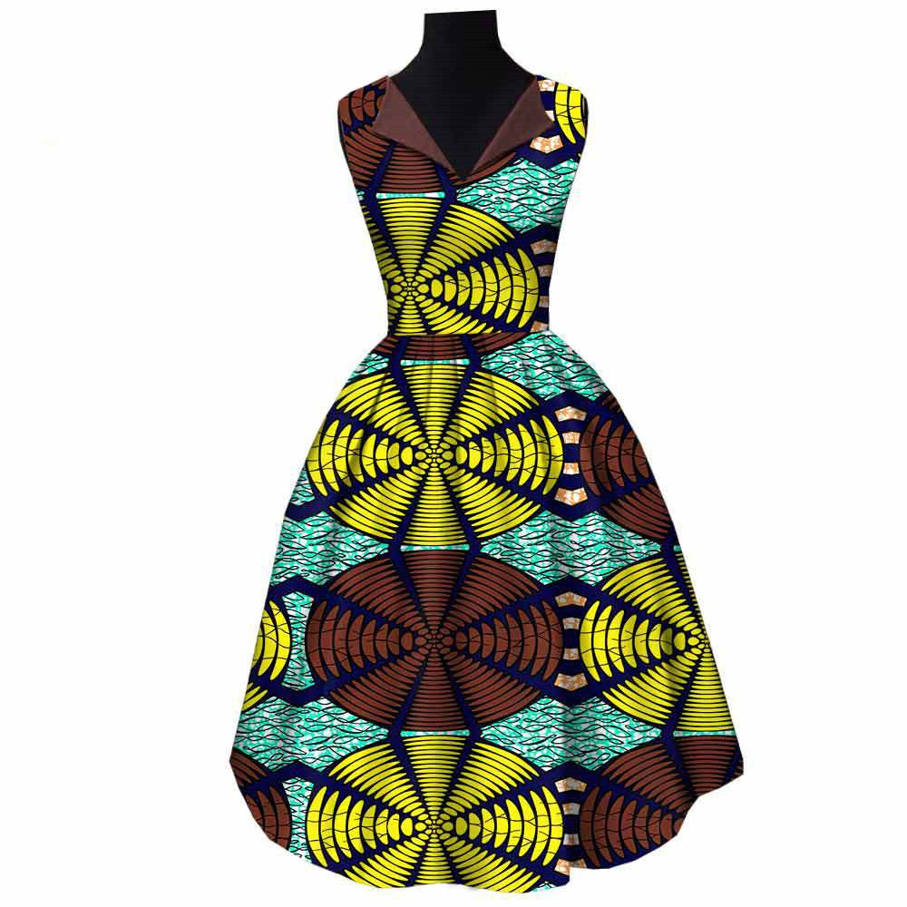 African National Cotton Batik Dress