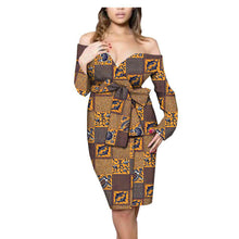 Load image into Gallery viewer, African Ethnic Print Dress