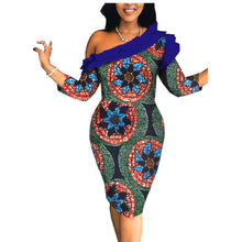 Load image into Gallery viewer, African National Cotton Batik Dress